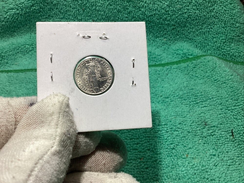 1945 D MERCURY DIME UNCIRCULATED