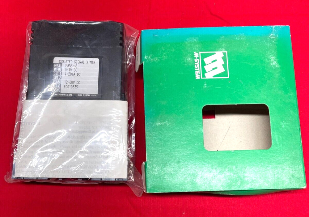 M-SYSTEM ISOLATED SIGNAL X'MTR MODEL BVS-3