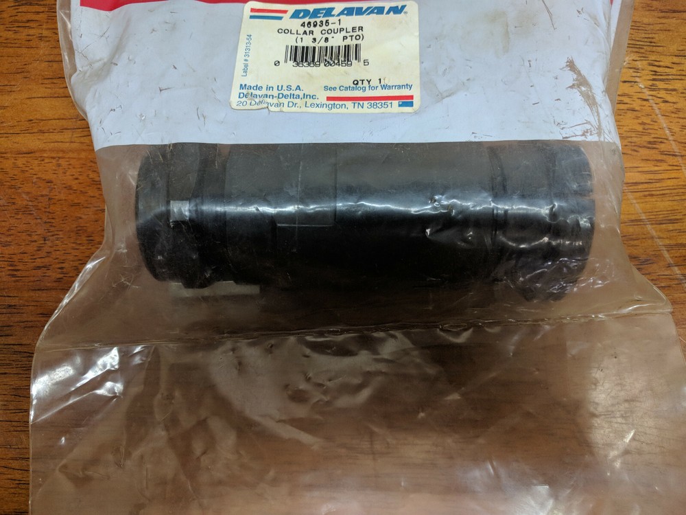 Delavan 1 3/8" PTO Collar Coupler 46935-1 (Misc1)