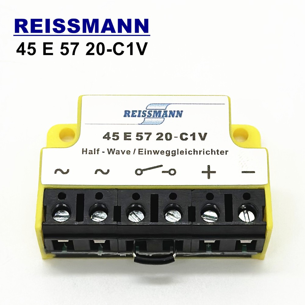 REISSMANN 45 E 57 20-C1V half-wave brake Rectifier Module