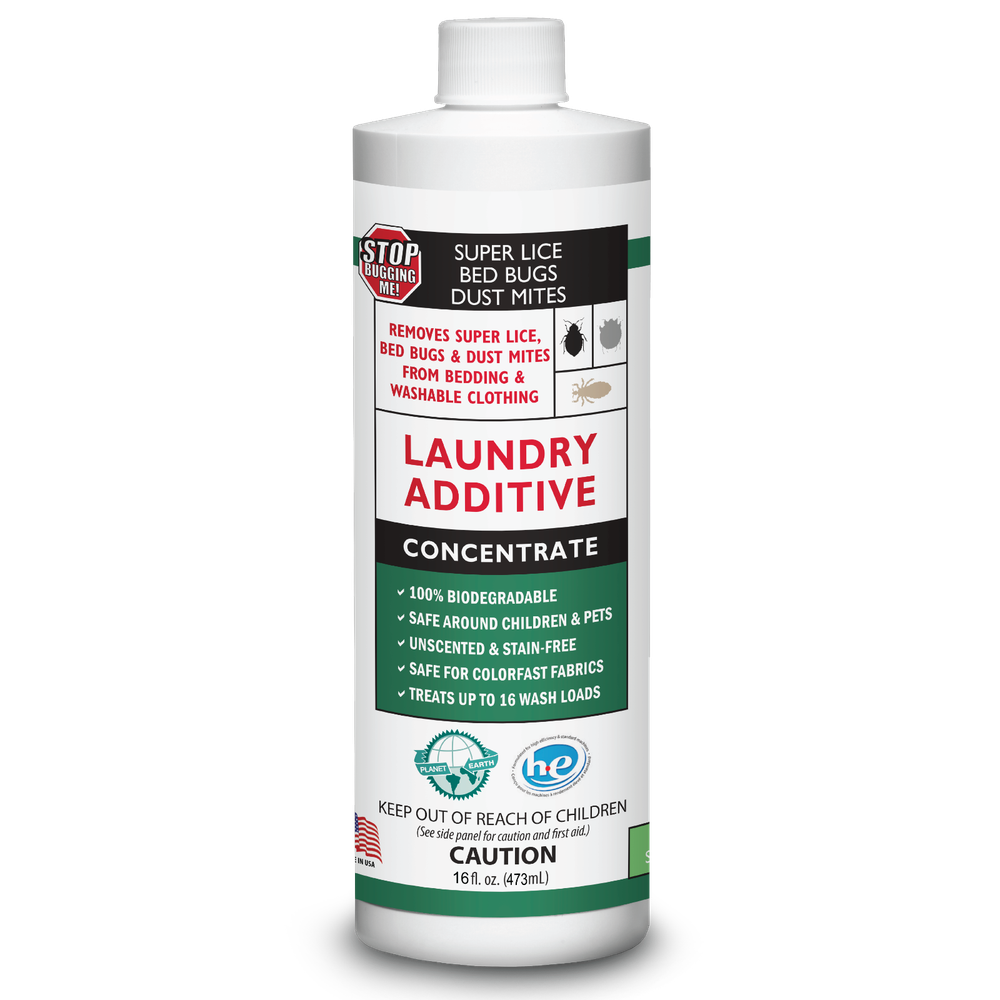 Stop Bugging Me!® Laundry Additive - Safe For All Fabric Types