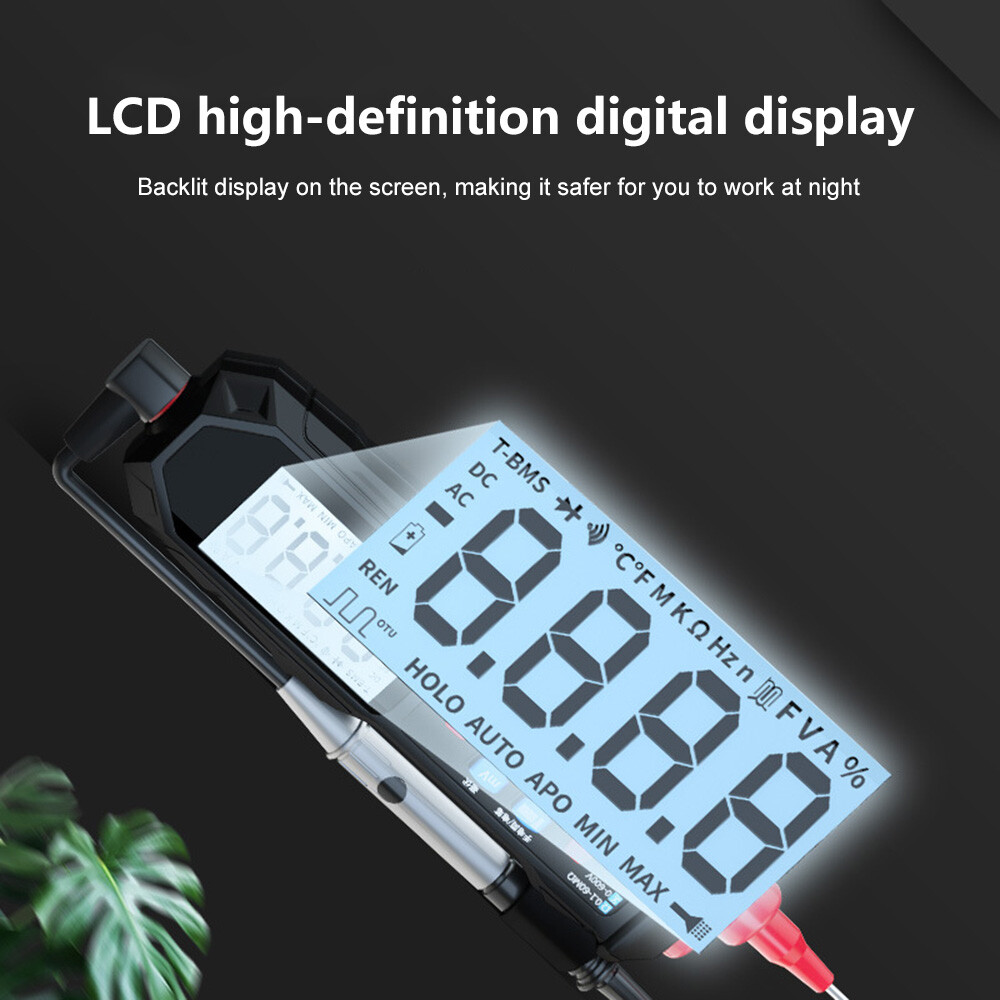 Digital Multimeter Voltmeter Smart SMD Tester AC DC Ammeter Diode Tester Meter