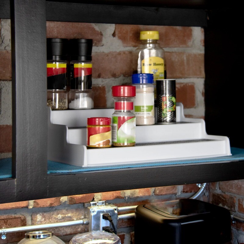 Mainstays 3 Tier Plastic Non Skid Spice Rack