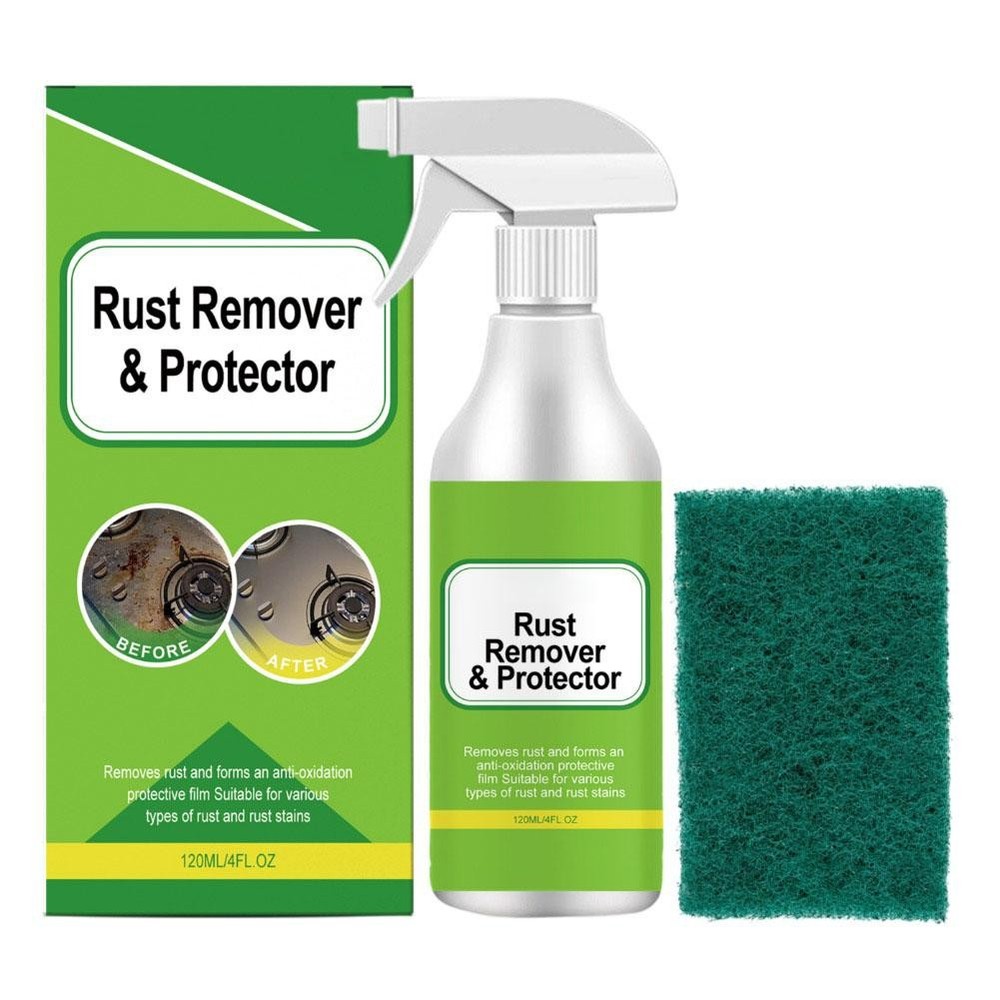 Rust Remover Spray Instant Metal Derusting Agent & Protector 120ml