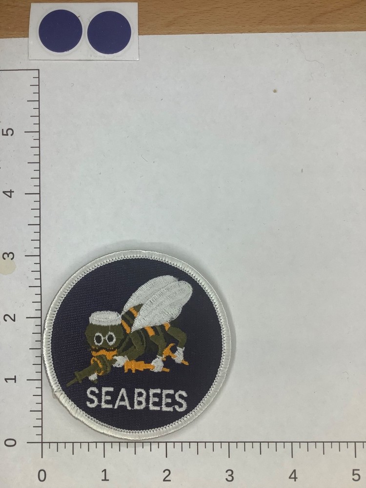 US NAVY SEABEES PATCH