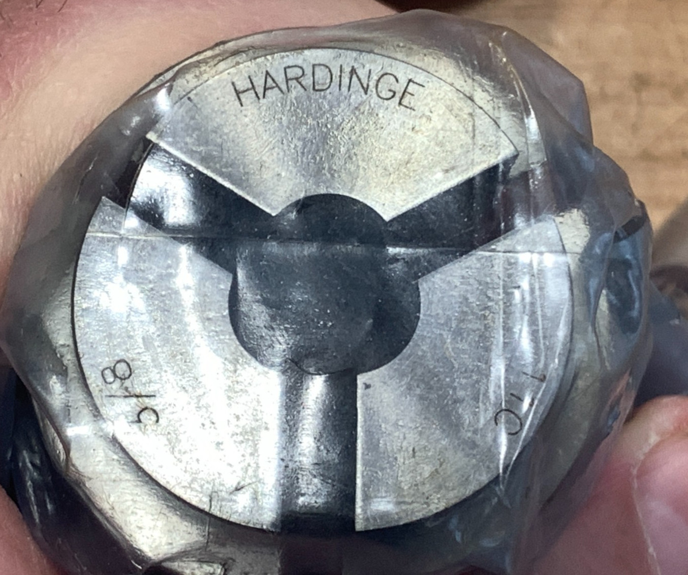 HARDINGE Collet 11C 3/8 Round NEW CONDITION in Original Sealed Bag FREE SHIPPING