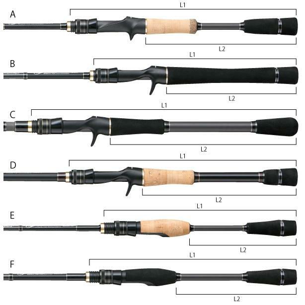 Tailwalk FULLRANGE C64M Baitcasting Rod for Bass