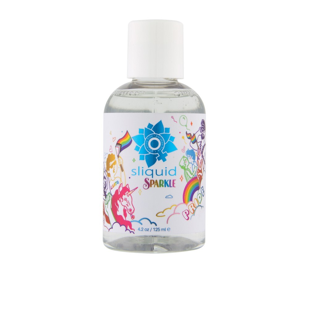 Sliquid Sparkle Water Based Personal Lubricant 4.2oz