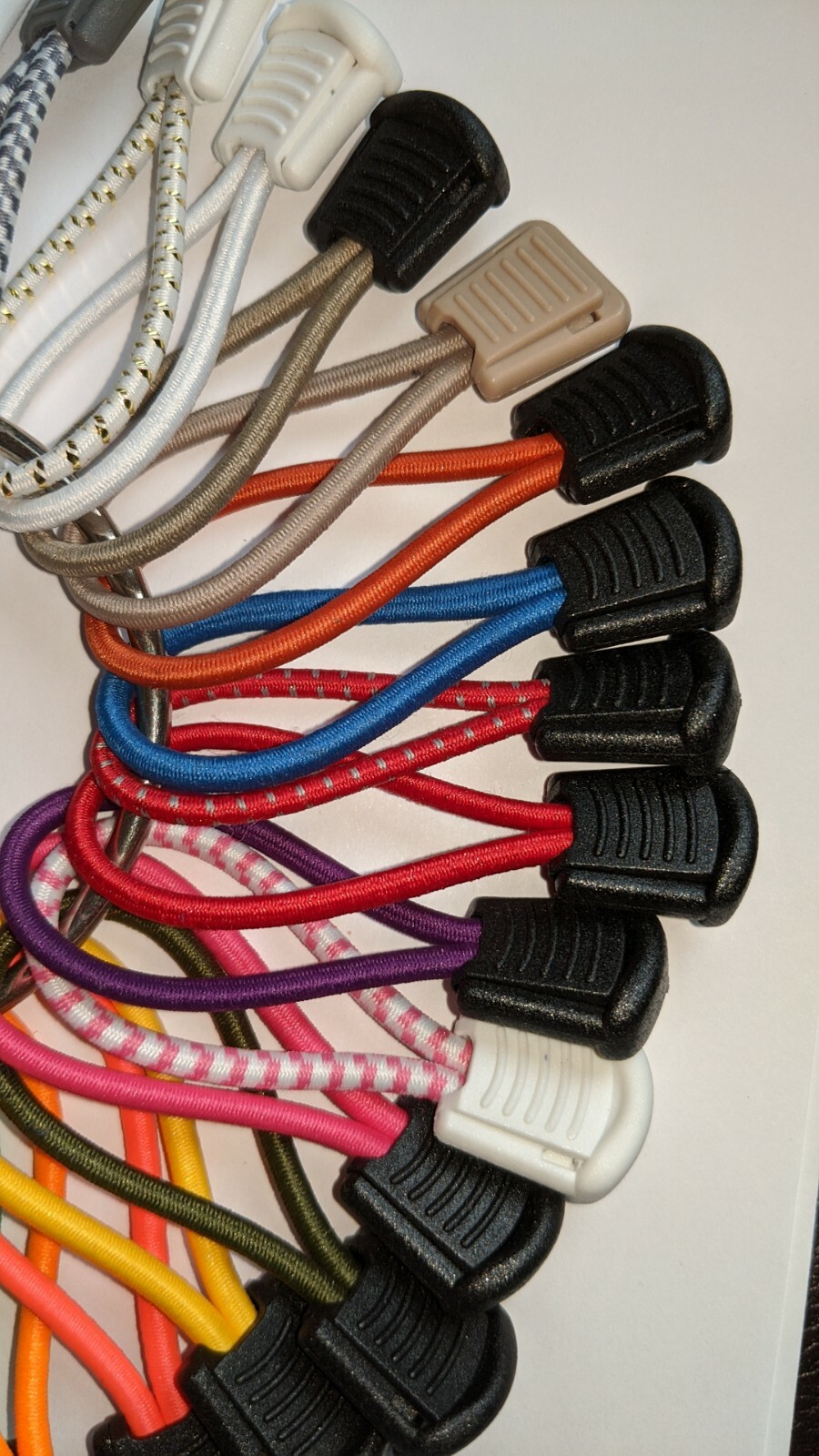10 Zipper Pulls w/ Bungee Cords Different Colors to Choose Backpacks Luggage etc