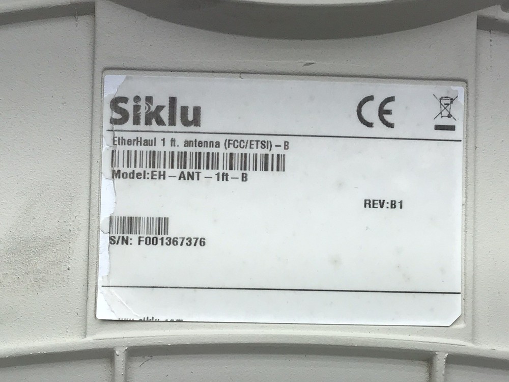 siklu etherhaul 1FT Antenna EH-ANT-1FT-B