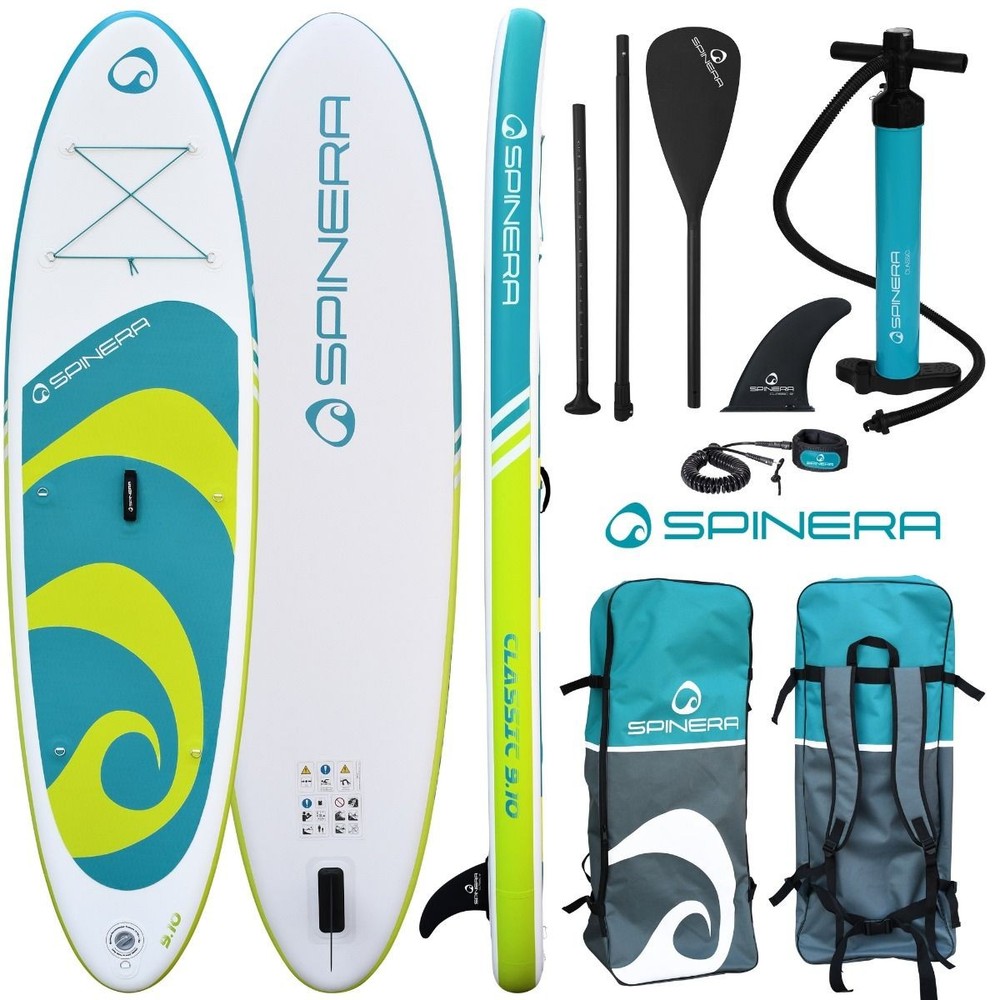 Spinera Classic Inflatable SUP Paddle Board Package - 9'10"