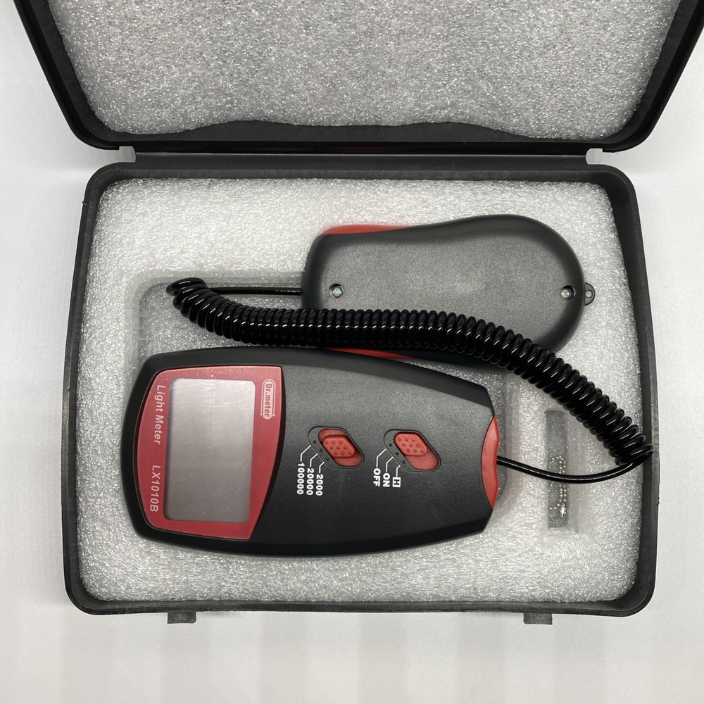 Dr. Meter Digital Lux Meter w/ Case