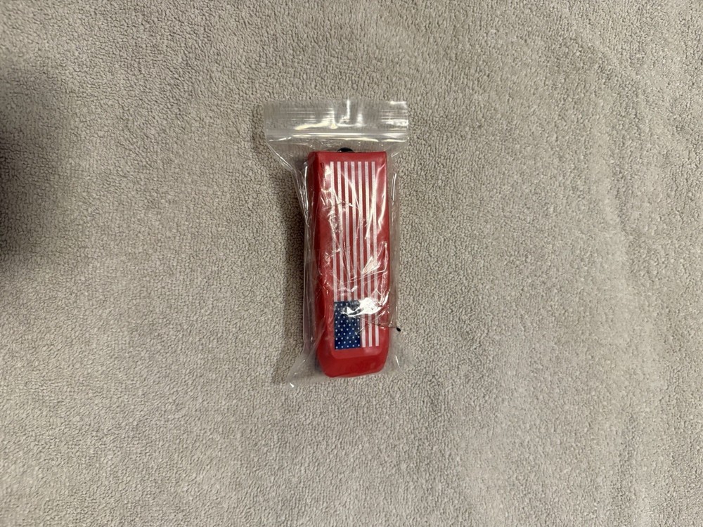 American Flag Barrel Bag