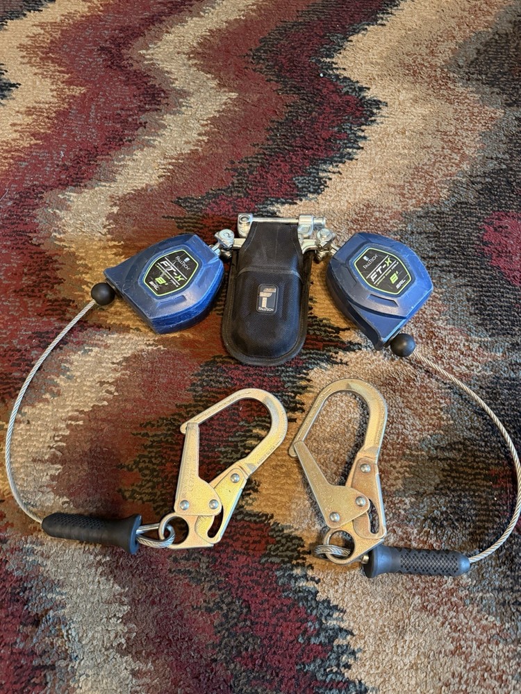 FallTech FT-X  Retractable Lanyards One Pair  (See Description And pictures)