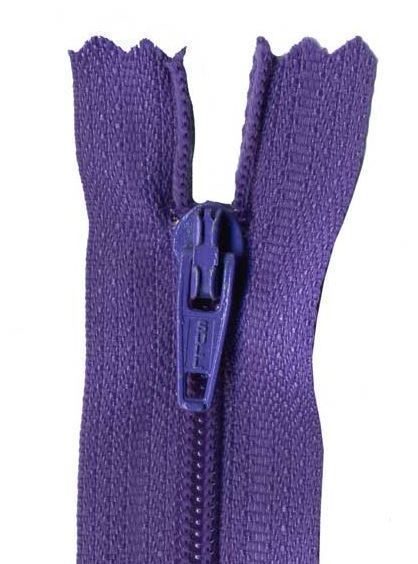 55cm Purple Dress Zip