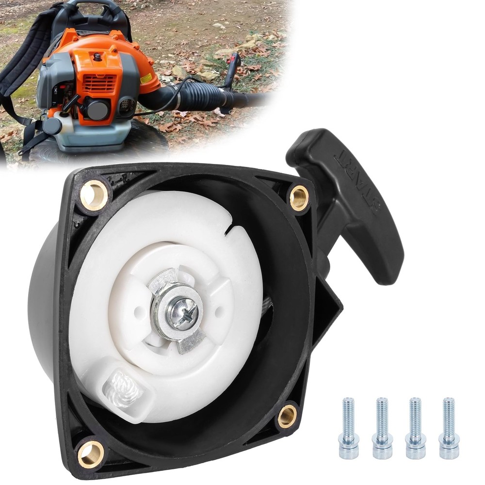 MTATCN Pull Starter Recoil Assembly Repalcement for Backpack Blower 150 Black