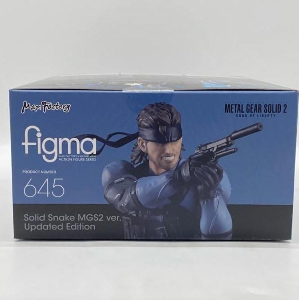 Figma Metal Gear Solid 2 Sons of Liberty Solid Snake MGS2 Ver. Updated Edition
