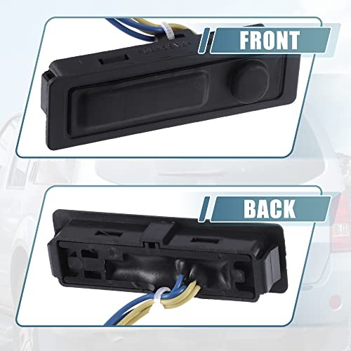 Rear Trunk Tailgate Switch for Nissan Rogue 2017-2022, Push Button Actuator,