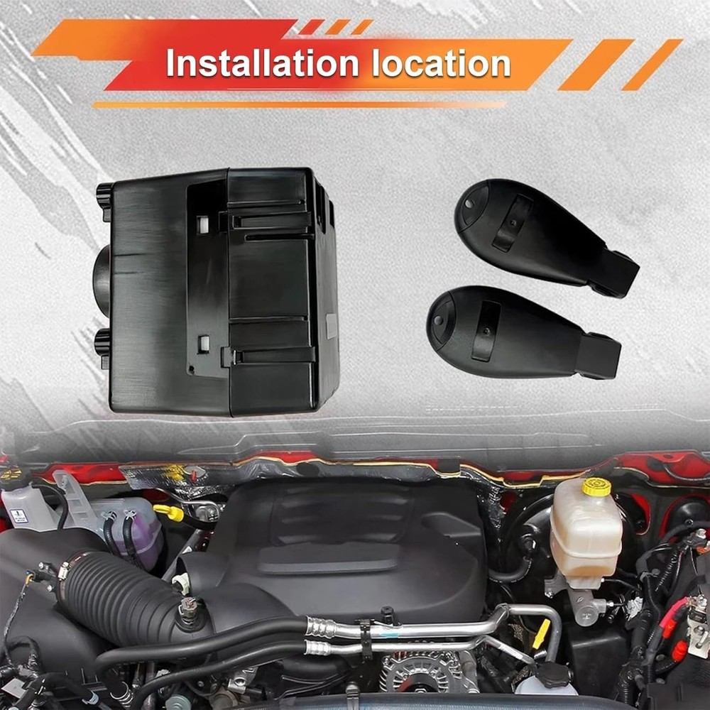 Wireless Ignition Switch Node Module w/ Keys For Dodge Ram 1500 2500 3500 09-15