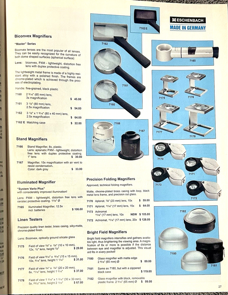VINTAGE 2002 / 2003 LINDNER STAMP SUPPLIES & ACCESSORIES CATALOG - 60 PAGES