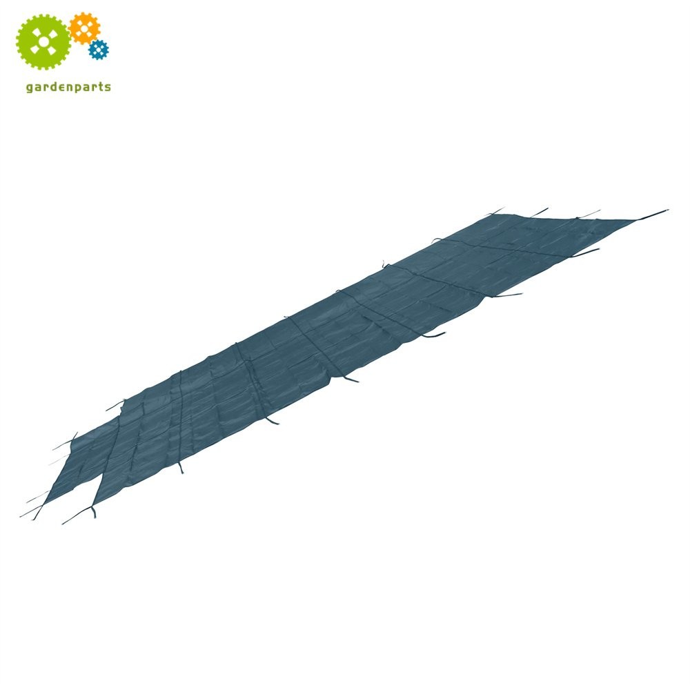Pool Safety Cover For 16x32ft Rectangular with 4x8ft Center End Step Green Mesh