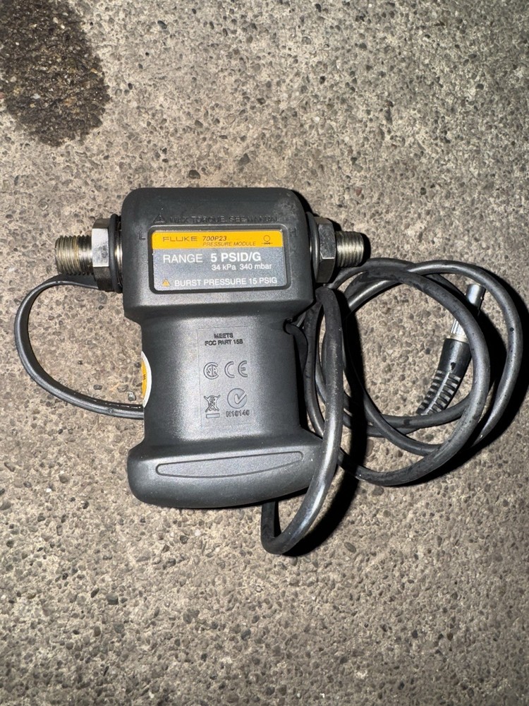 Fluke 700P23 Pressure Module 5 PSID/G Tested