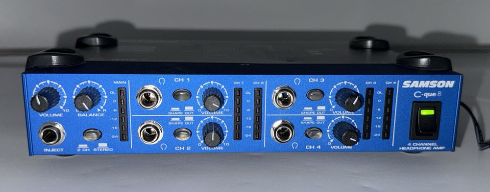 SAMSON C-que8 4-Channel Headphone Amplifier