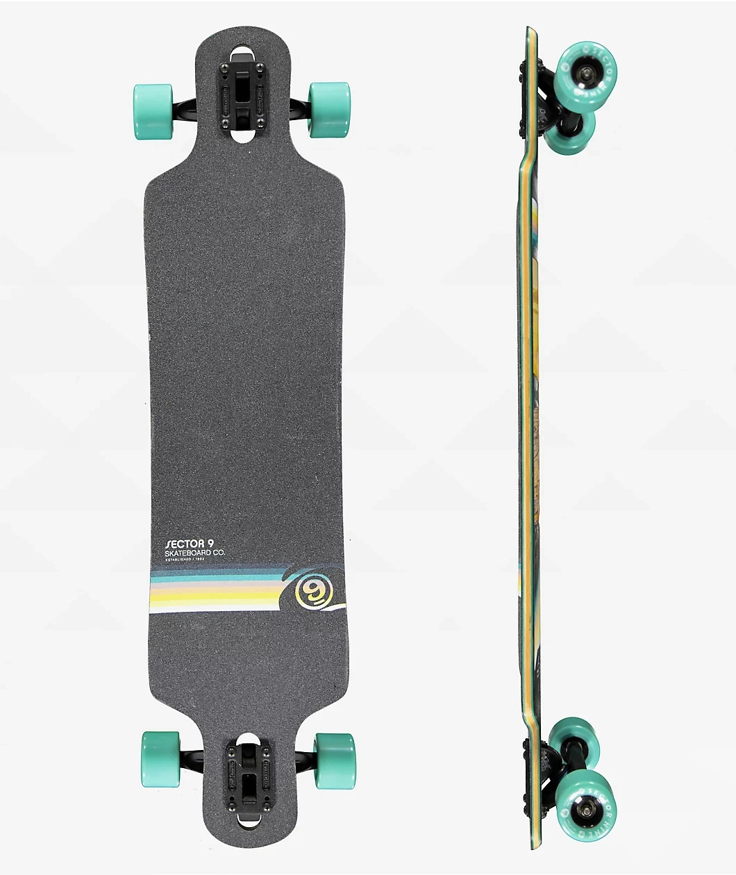 Sector 9 Bintang Bend 38" x 9.25" Longboard Cruiser Skateboard Complete