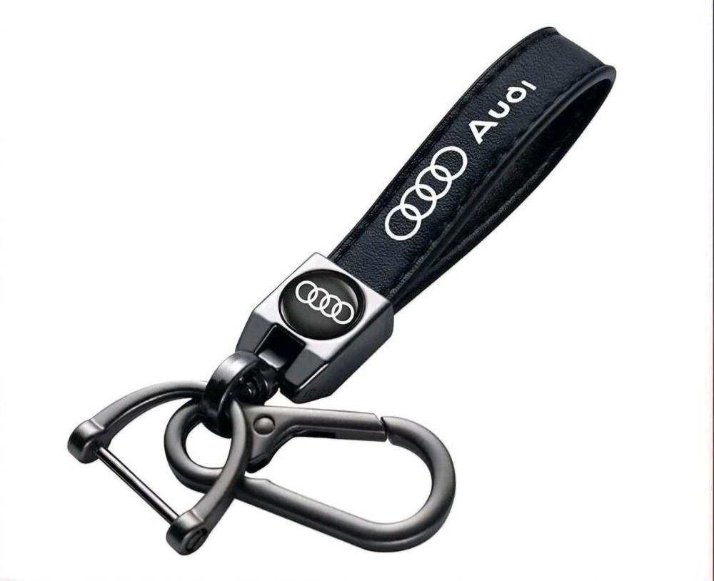 Audi  Leather Keychain NEW!