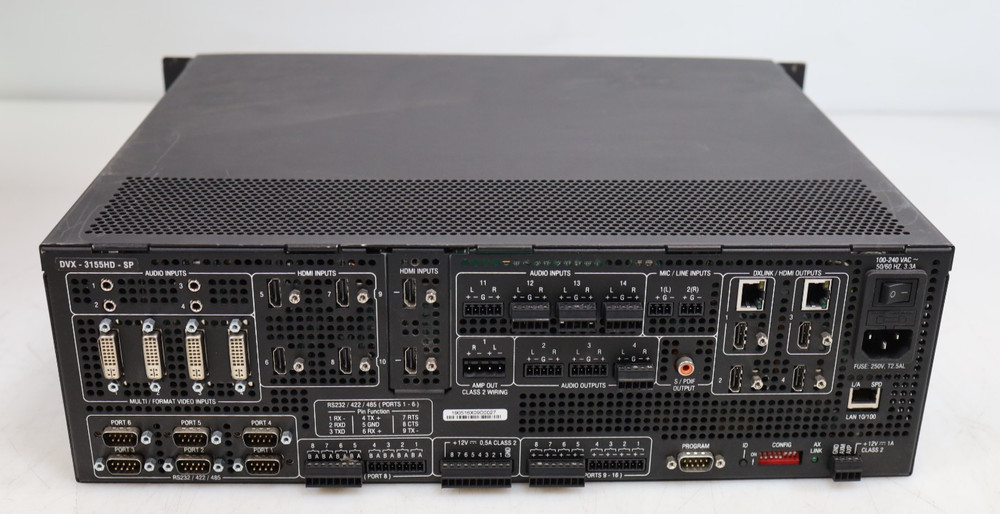 AMX Enova DVX 3155HD-SP 10x4 Presentation Switcher