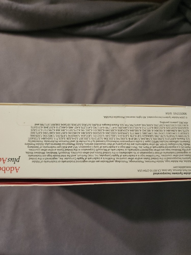 Adobe Photoshop Elements 3.0 plus Adobe Premiere Elements NISP Priority Ship XP