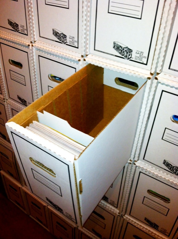 4 Pk MAGAZINE DrawerBoxes w/4 BoxSort Rails Magazine CGC Storage Boxes Stackable