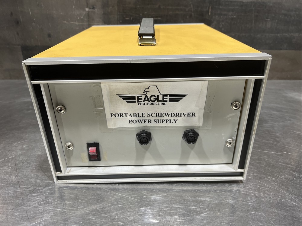 Eagle comtronics Portable Screw Driver Power Supply Used Surplus