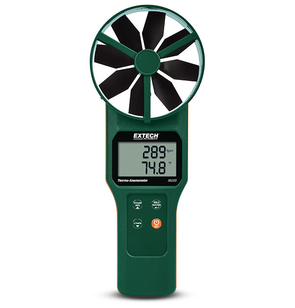 Extech AN310: Large Vane Anemometer/Psychrometer