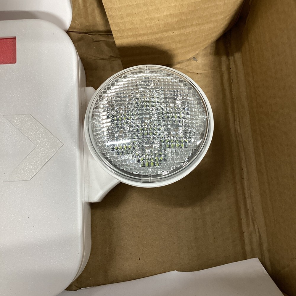 Progress Commercial Lighting PECUE-UR-30 LED Exit Combo Red DOUBLE SIDED