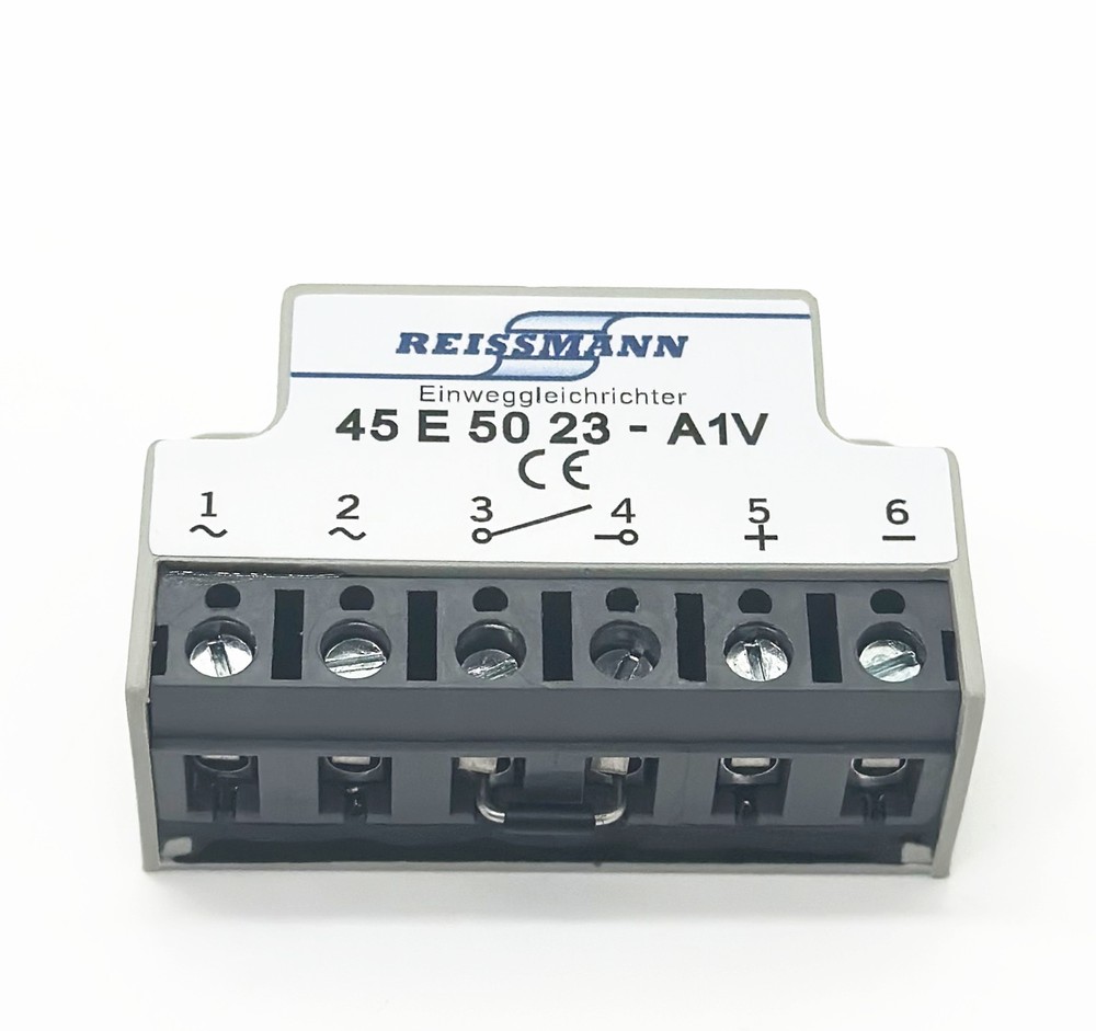 REISSMANN Einweggleichrichter 45 E 50 23-A1V half-wave brake Rectifier Module