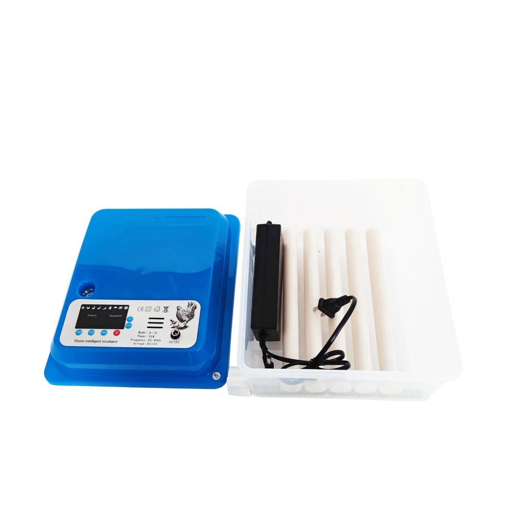 16 Egg Small Egg Incubator Automatic Digital Intelligence Quail Hatcher Breeder
