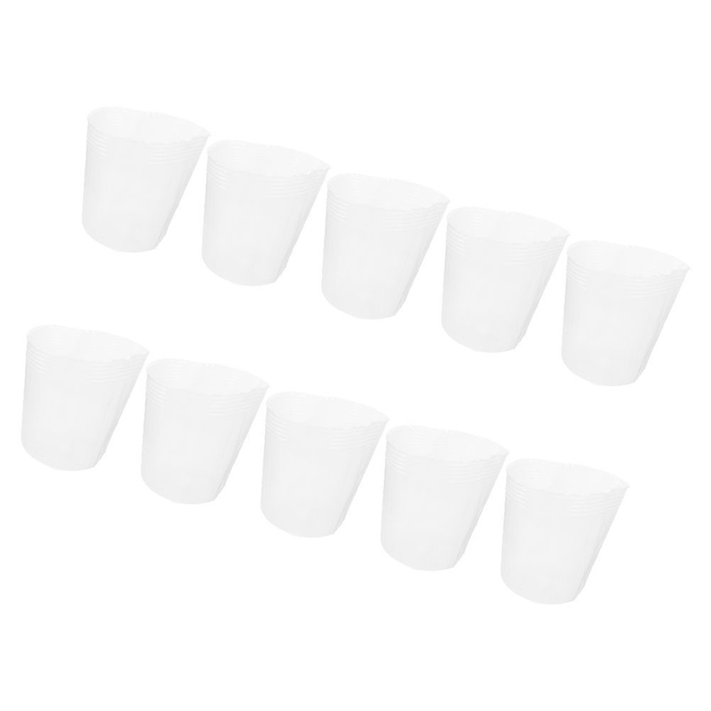 10 Pcs Planter Insert Replacement Plastic Pot Liner Flowerpot Inner Pad