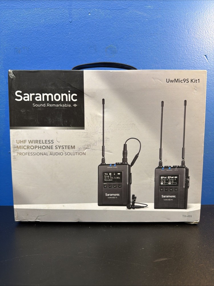 Saramonic UWMIC9S-KIT1 UHF WIRELESS MICROPHONE SYSTEM