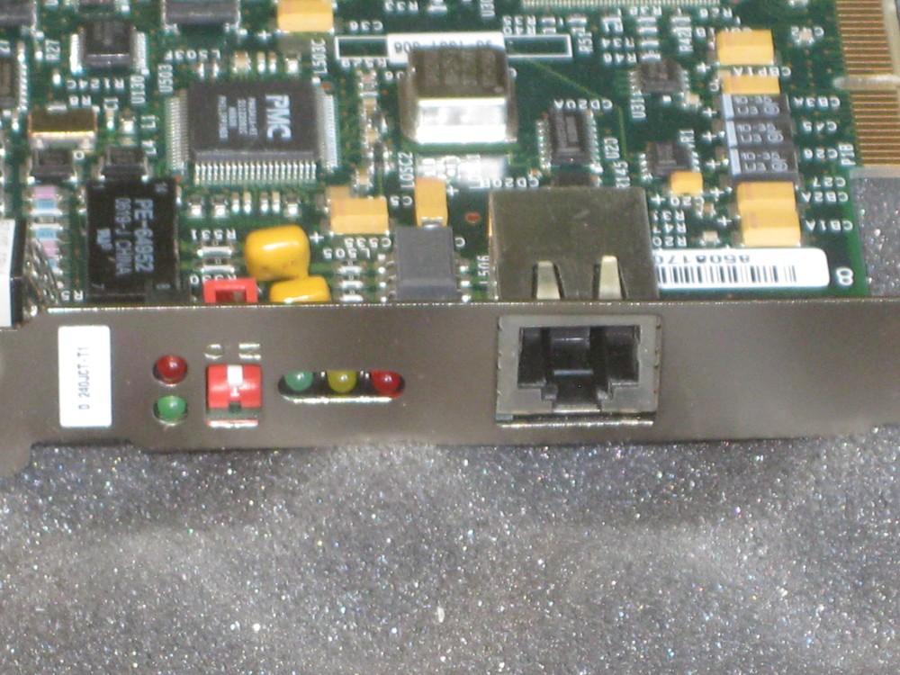 Dialogic 04-1607-001 TI SPAN Single Port Voice Processing Card