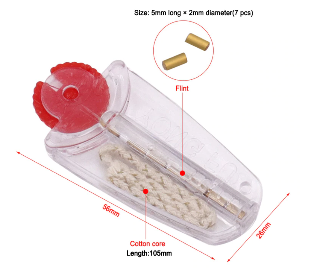 Replacement Wheel Flint Stone Combo Set,Lighter Accessories For Clipper Lighter