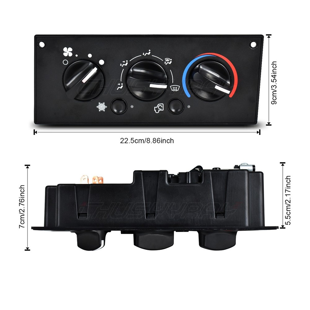 Q21-6119 Fit Peterbilt Truck A/C Climate Control Module Panel High Quality