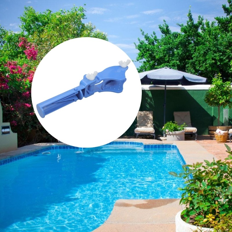 Adjustable Pool Poles Attachment for Chlorine Tablets Includes Mounting Hardware