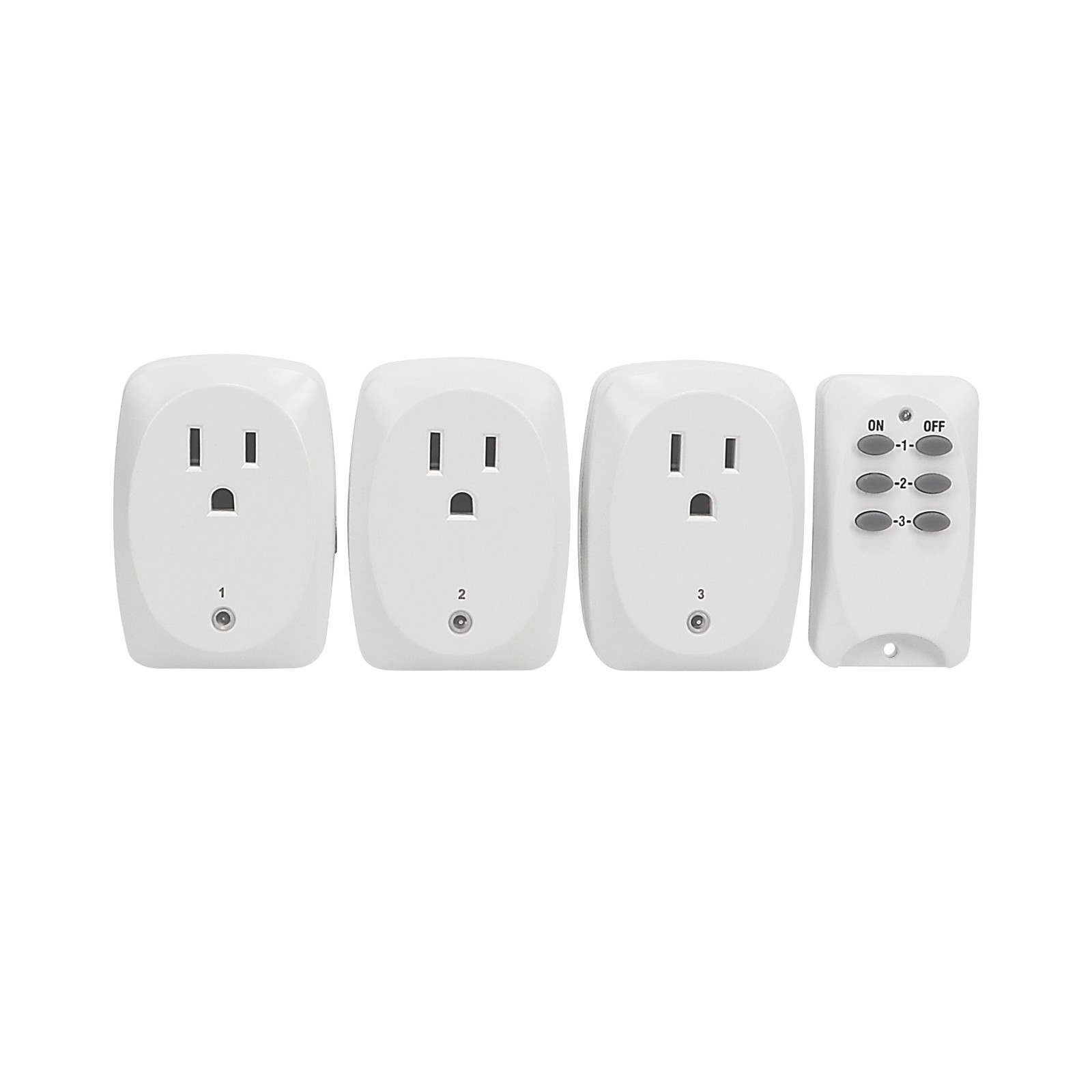 CP (3-Pack) Indoor Remote Controlled Outlets , CP50009