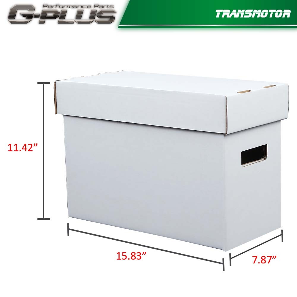 Comic Books Storage Boxes White Short Holds 150-175 Stackable Durable Archive