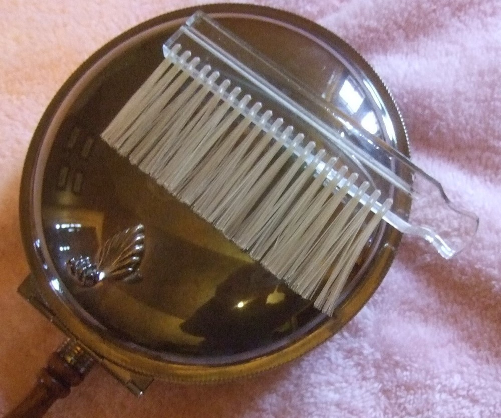 1950's Tableware Silverplate Crumb Holder With Handle