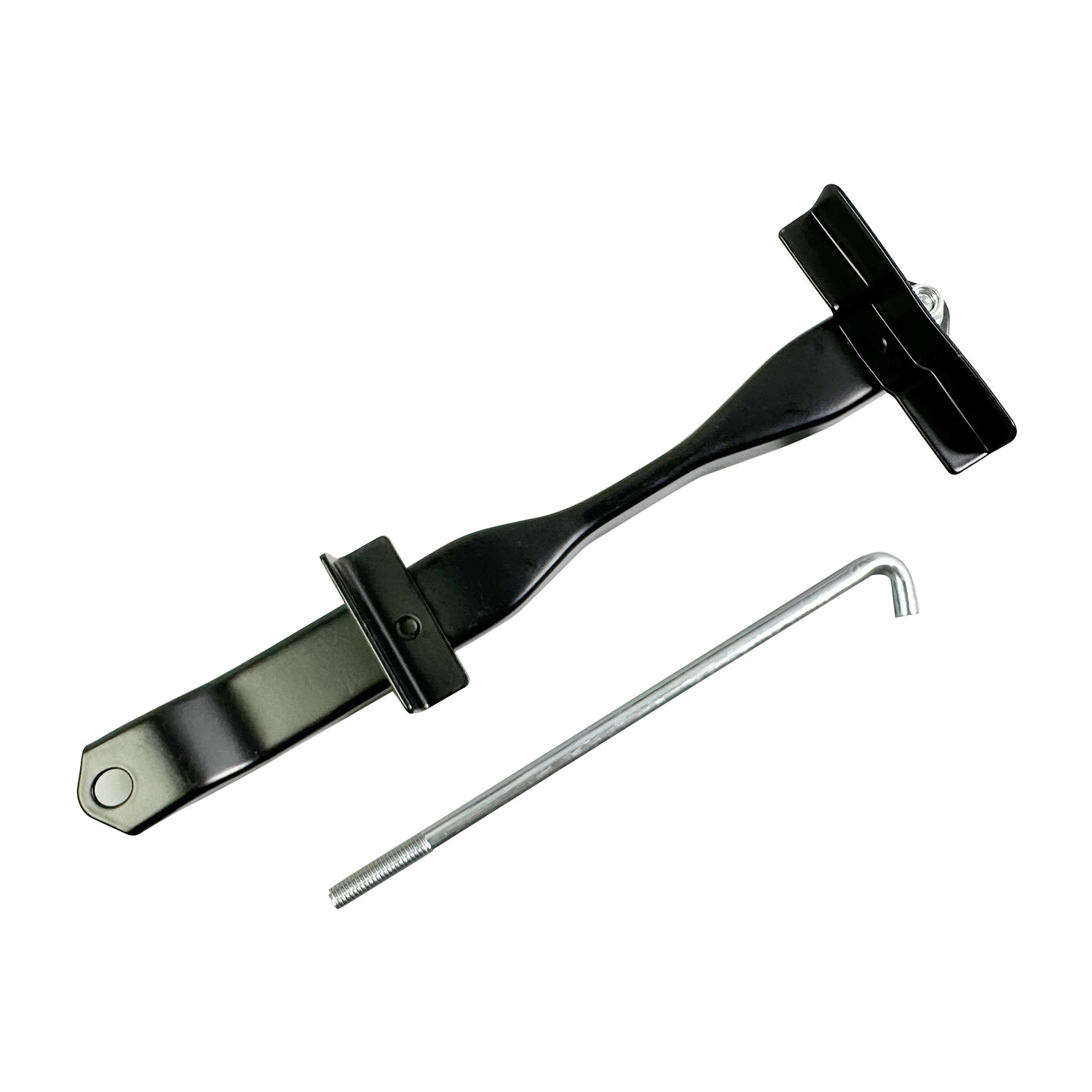 Black Battery Clamp Hold Down Sub Assembly for Toyota Pickup 4Runner 1984-1995