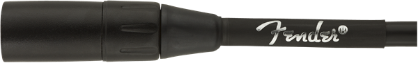Fender Professional Series Microphone/Mic XLR Cable, Black, 25' ft