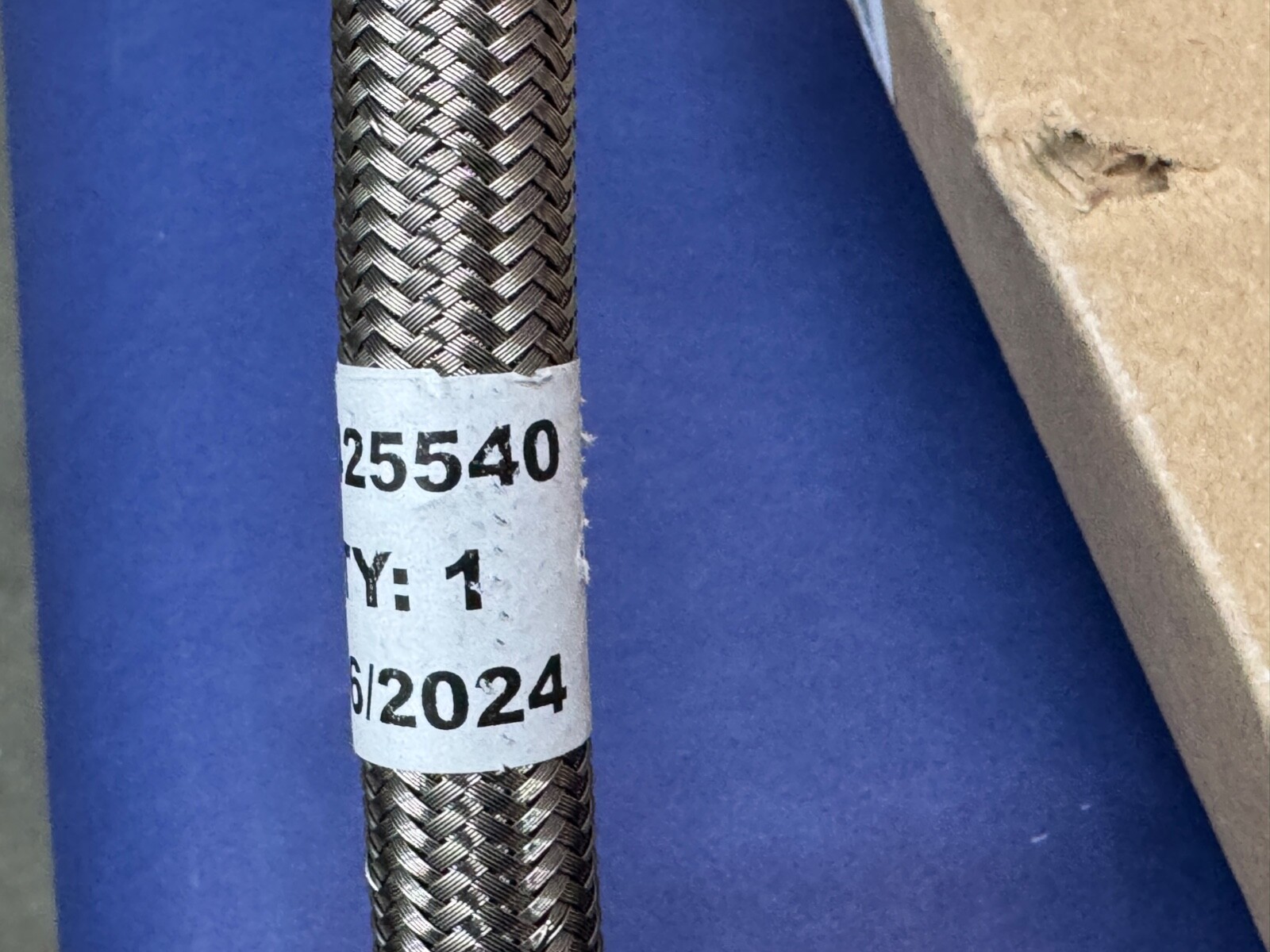 Velvac 142554 Air Compressor Discharge Hose Assembly, 5/8" X 54"