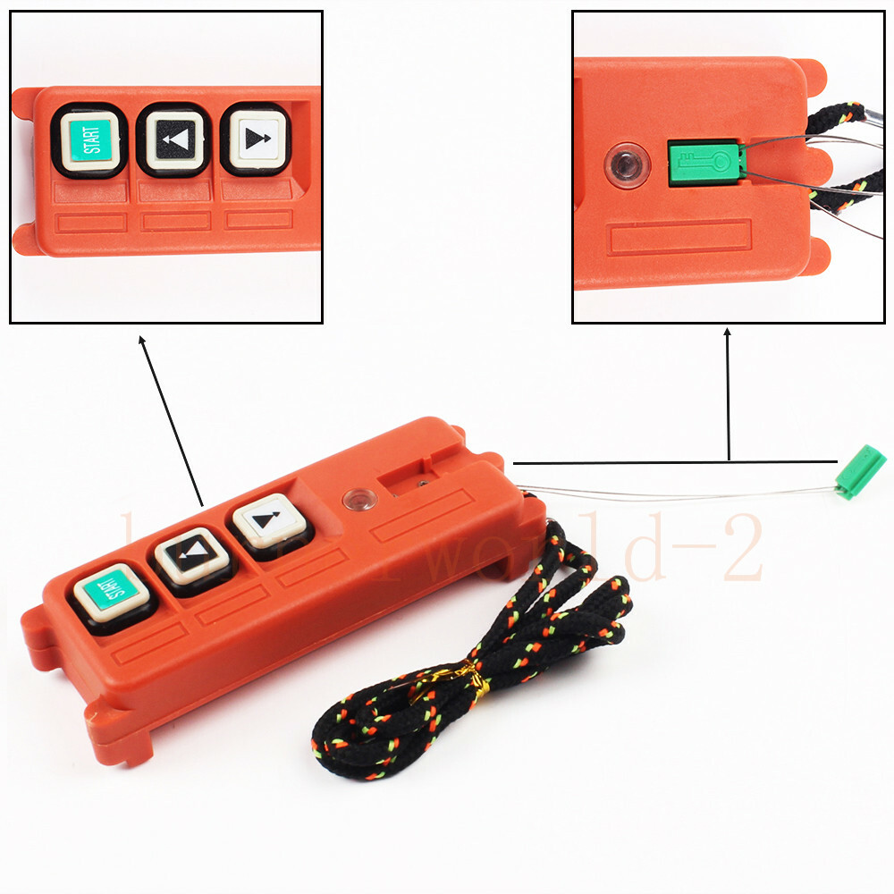 F21-2S Industrial Wireless Remote Control 2Point Single Speed Sandblasting Hoist